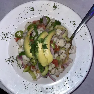 Ceviche Tostada