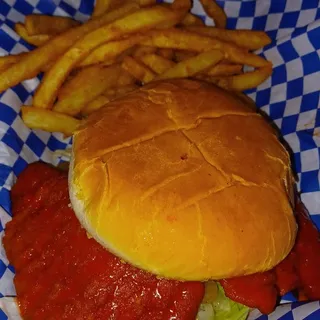 Buffalo chicken sandwich