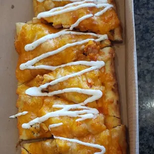 Buffalo Chicken Flatbread