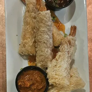 Crunchy Shrimp with sweet thai chile