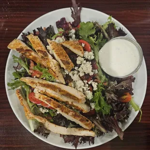 Black and Blue Chicken Salad