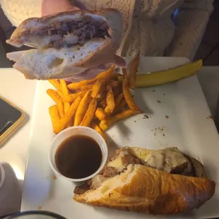 French dip sandwich