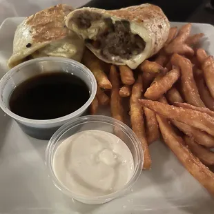 Prime rib wrap