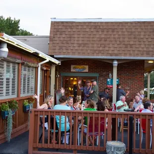 Outdoor Patio with Live Bands