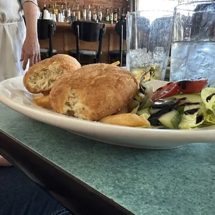 Crab cakes. No need for tartar sauce.