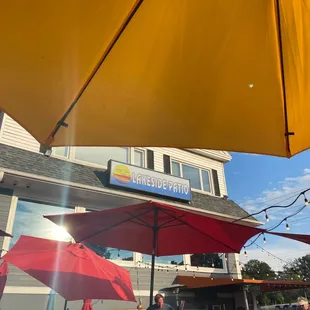 Patio and outside bar!