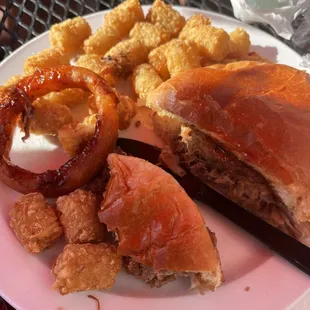 Pulled Pork with Tator Tots