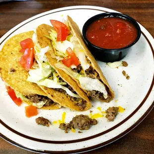 3 tacos tasted homemade