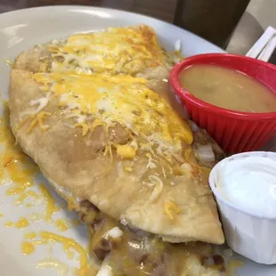 Bean and Cheese Sopapillas