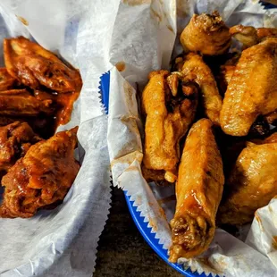 Special K and hot honey old bay wings