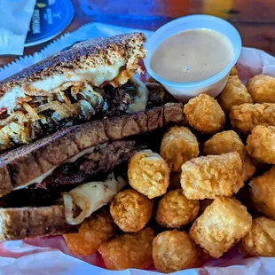 Perfect patty melt.