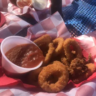 Calamari in a great marinana sauce