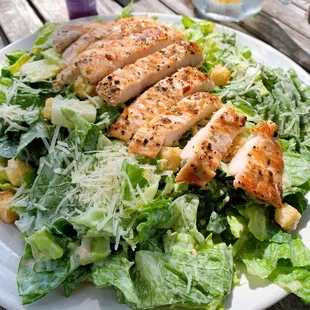 Chicken Caesar salad