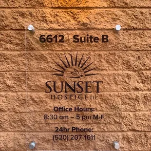 Sunset Hospice location