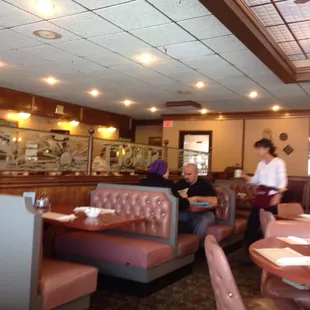 diners in the dining room