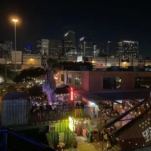 Great view of Htown.