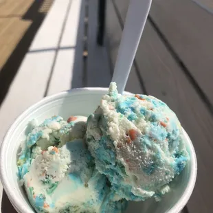 Birthday Cake ice cream.
