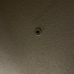 Missing smoke alarm
