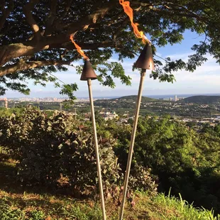 Ahhh the flames of life! Island living.