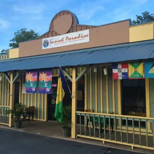 The exterior of the building. If you&apos;re driving too fast you might miss it. It sits right next to Subway and Mary Barnett&apos;s.