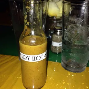 CAUTION: This homemade hot sauce is EXTREMELY spicy.