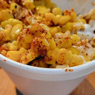 a bowl of macaroni and cheese