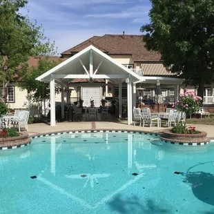 Finished patio cover.
