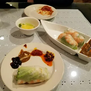 1. Shrimp Spring Rolls