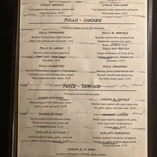 menu, sandwiches