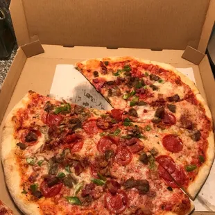 The meats w/bell pepper