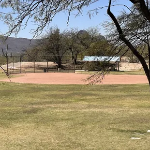 Open Baseball Field