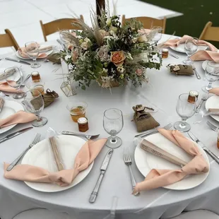 Table setup