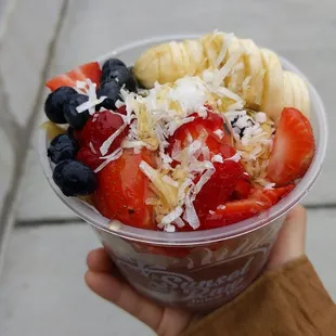 Filled all the way up with goodies! So good and fresh!