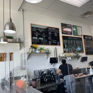 customers working in the kitchen