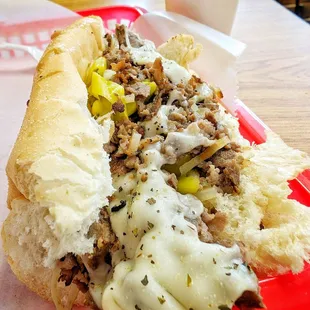 Steak and Cheese ( Provolone Wit )