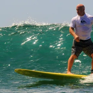 Uncle Bryan and his crew are amazingly nice and accommodating watermen. Everyone from every ability will catch waves.