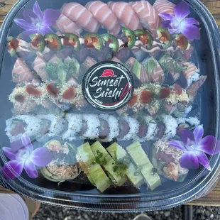 Sushi platter B.