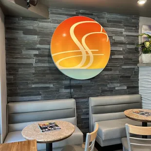 Inside seating