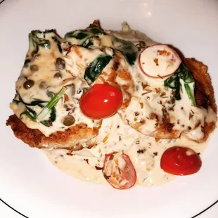 Creamy Chicken Piccata.
