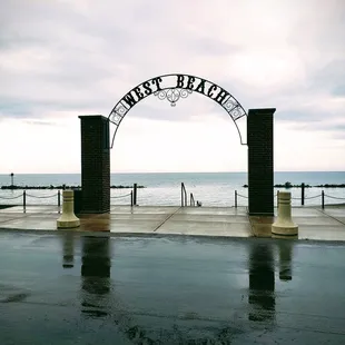 The West Beach Amphitheater is just outside the Sunset Terrace and can be reserved for ceremonies.