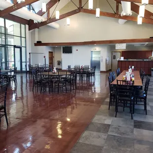 Sunset Terrace has seating capacity for 150 guests.