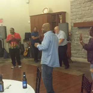 Event time at The Rose Cafe.