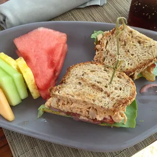 Chicken Club, not what I was expecting from a traditional club but bread and chicken were delish.