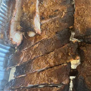 Dry rubbed rib's
