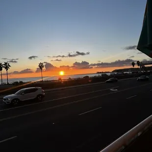 sushi and sashimi, outside