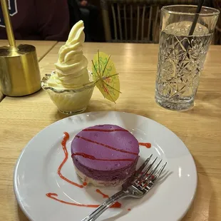 Ube Cheesecake and Dole Whip