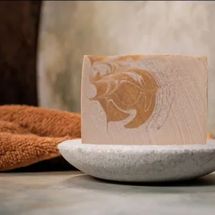 Bourbonilla cold process soap hand poured by Sunshine Alchemists &amp; Soap Co
