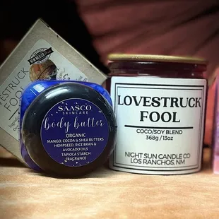Body butter candle soap