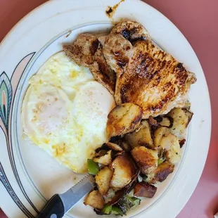 a plate of food