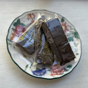 I was asked to make chocolate bars